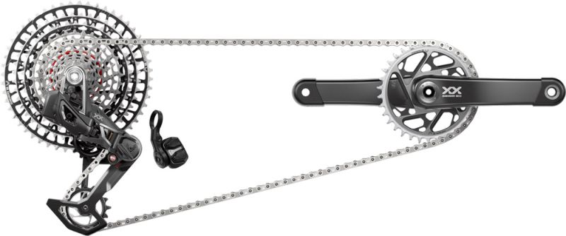 GROUPE SRAM XX-SL T-TYPE AXS EAGLE 12V Q174 CL55 DUB 34D 170MM 10/52