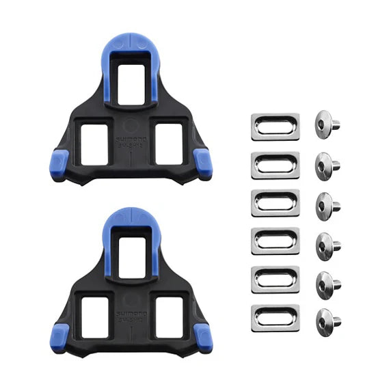 KIT CALES SHIMANO SPD-SL BLEU 2° SM-SH12