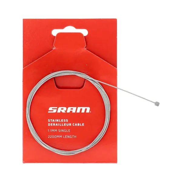 Câble Sram Dérailleur Ø1.1mm 2200mm Acier Inoxydable