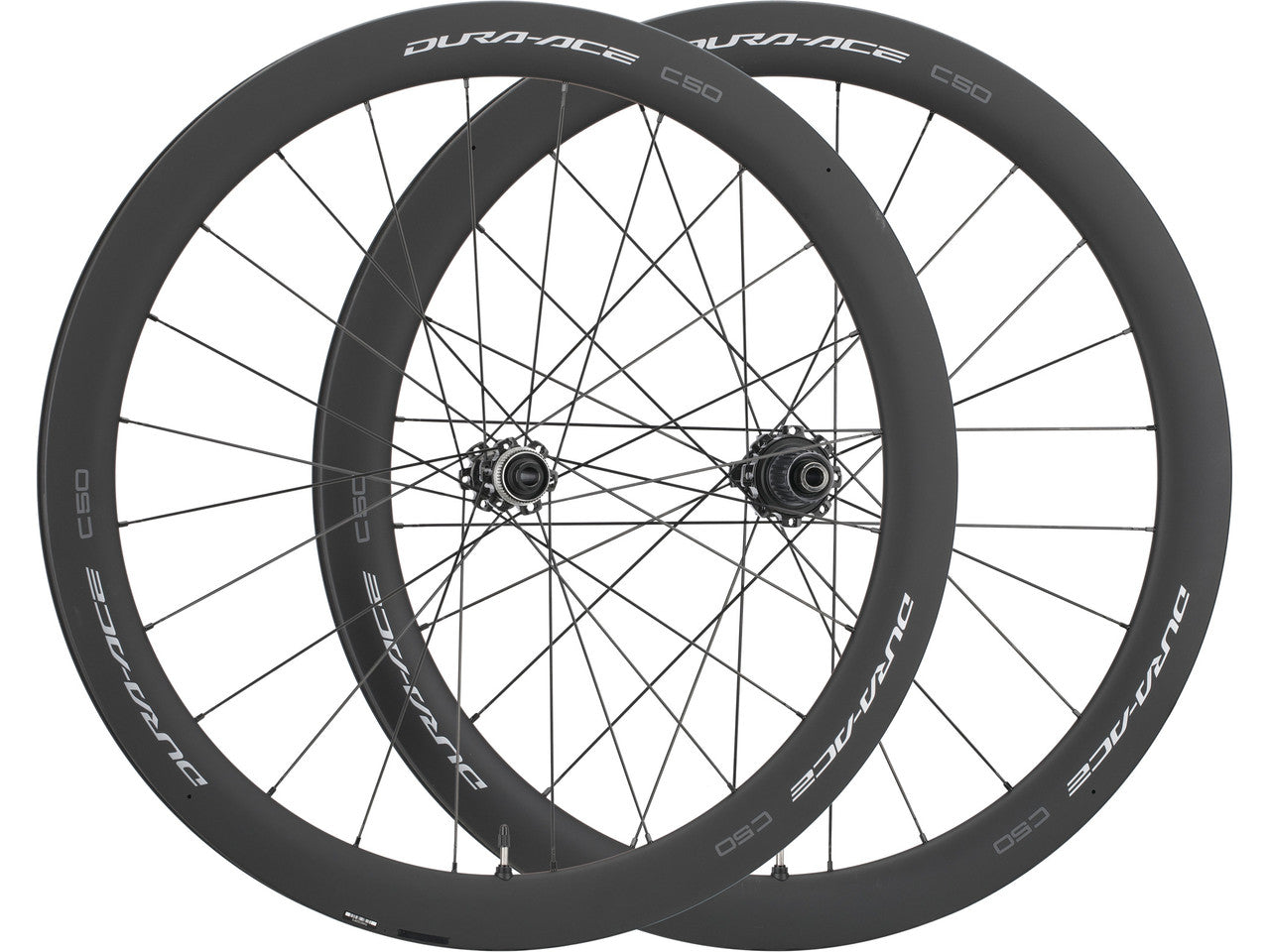 SHIMANO SET DE ROUES EN CARBONE WH-R9270-C50-TL DURA-ACE DISC CENTER LOCK