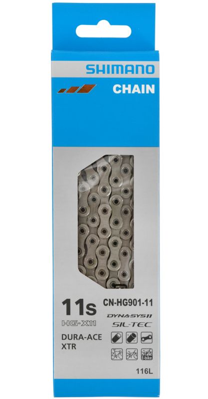 CHAINE SHIMANO DURA-ACE XTR CN-HG901 11V 116 MAILLONS